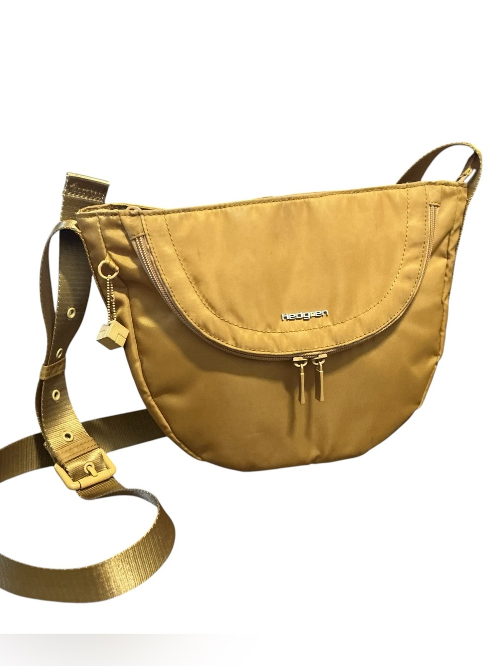 Hedgren Mustard Crossbody Bag - Sleek Everyday Bag
